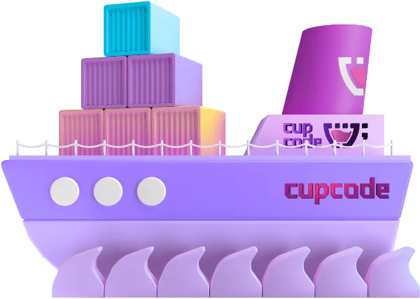 Um navio da cupcode